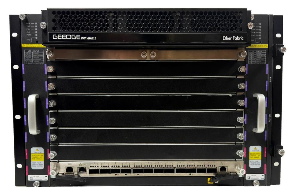 EtherFabric 硬體照片,Geedge Networks 唯一一款客製化硬體